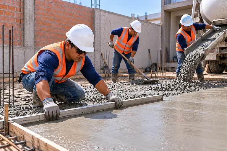 Piso de concreto